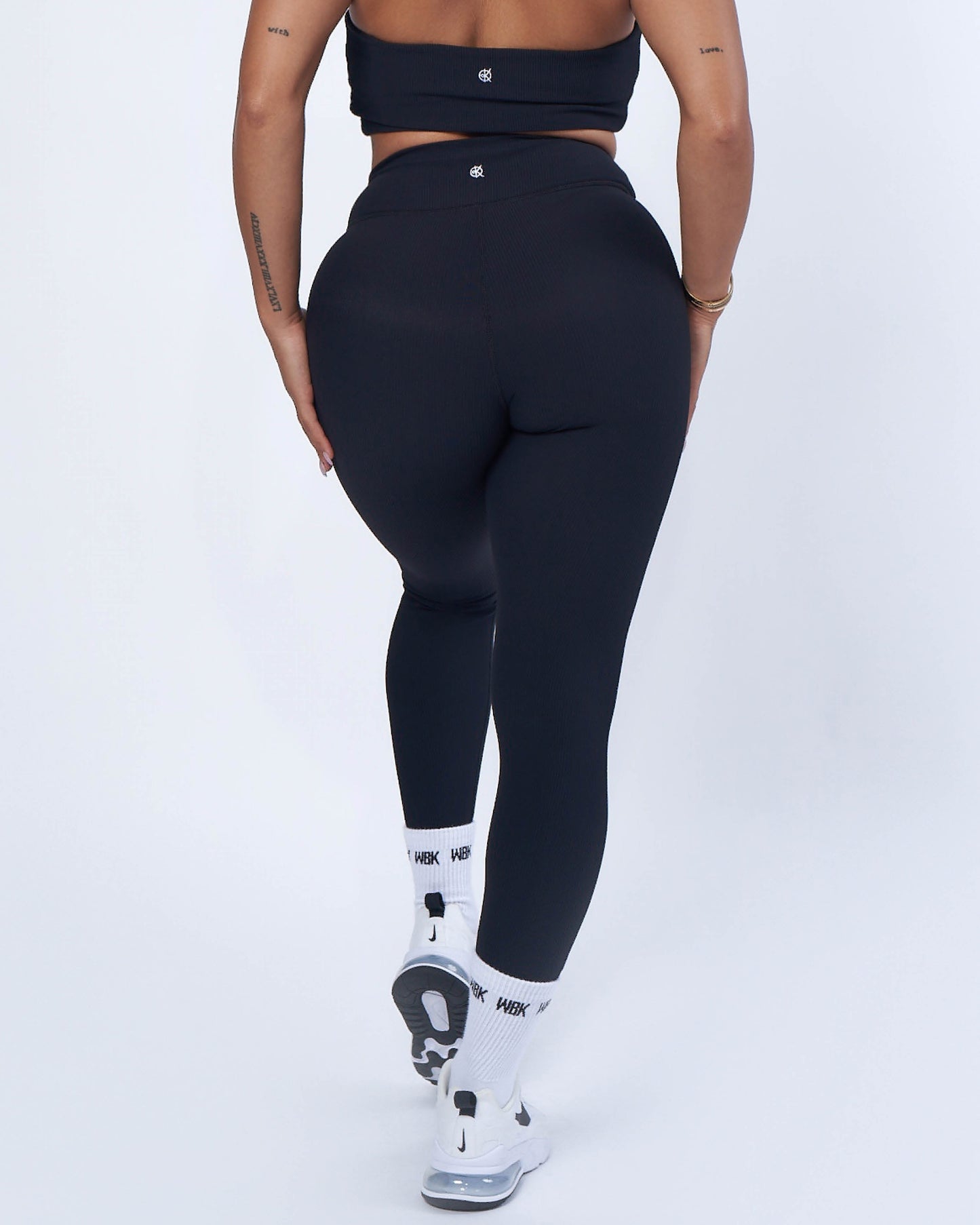 Luxe Ribbed Leggings | BLACK | WBK x EHP