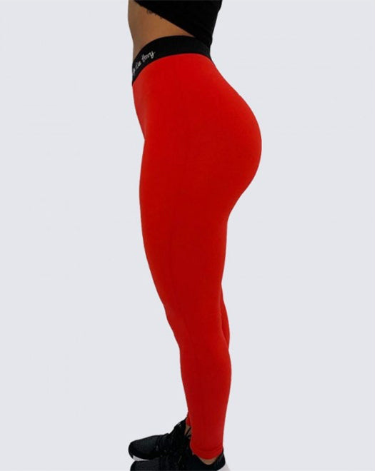 Saige Leggings | FIRE RED | WBK x EHP - EHPLabs
