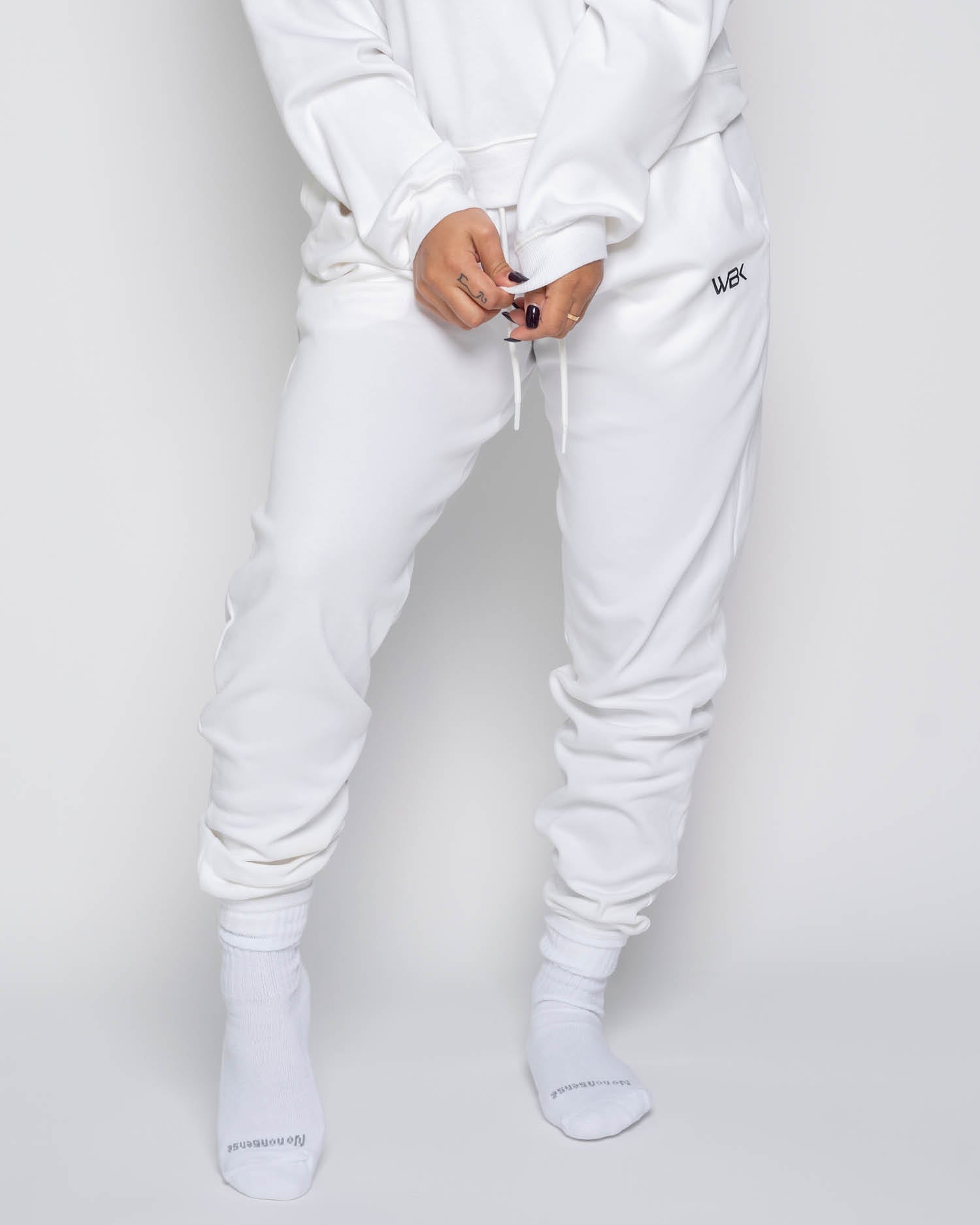 Buy Lounge Jogger, WHITE