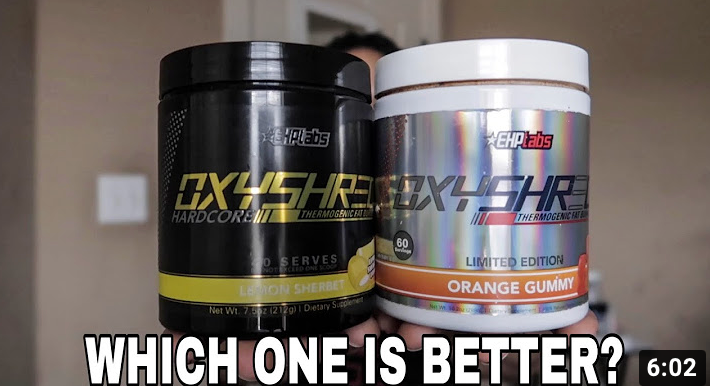 Oxyshred vs Oxyshred Hardcore: Which one is better?-EHPlabs