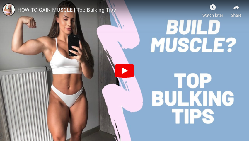 HOW TO GAIN MUSCLE | Top Bulking Tips-EHPlabs