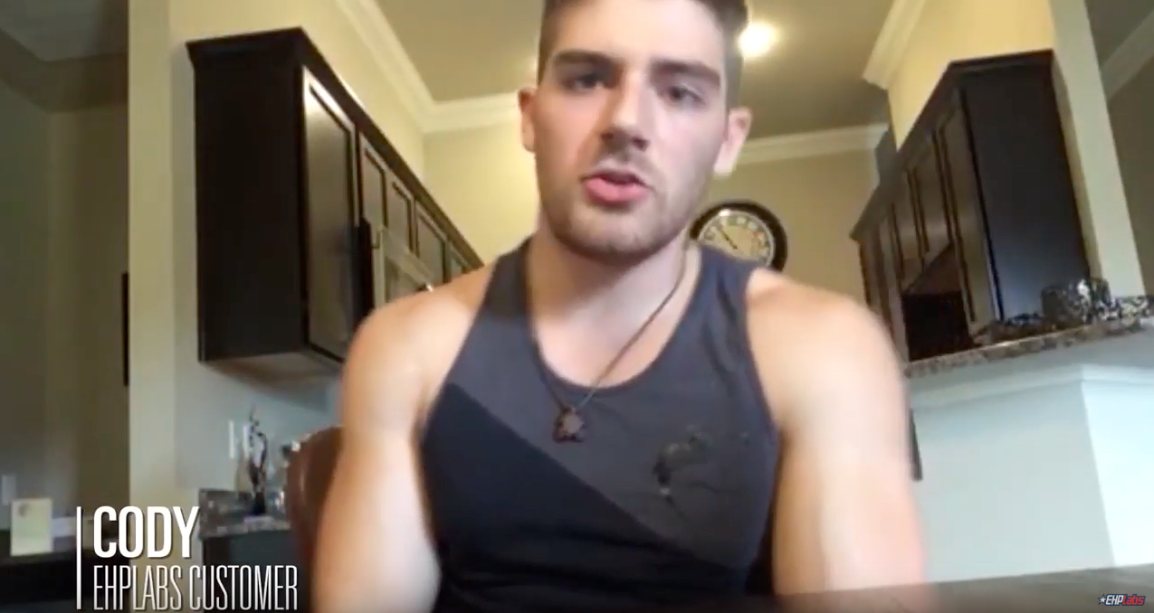 OxyWhey Testimonial by Cody | EHPlabs-EHPlabs