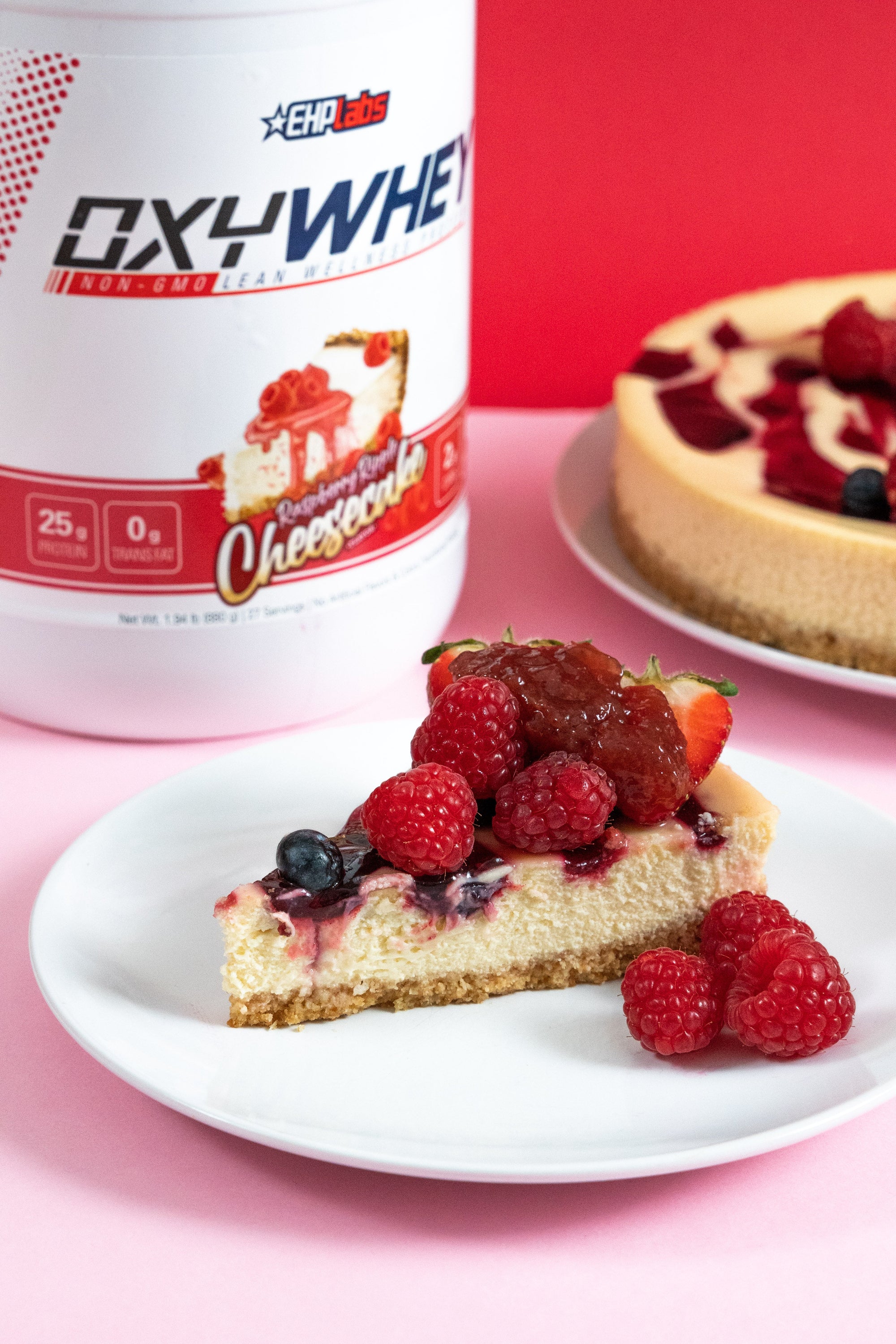 Raspberry Ripple Cheesecake-EHPlabs