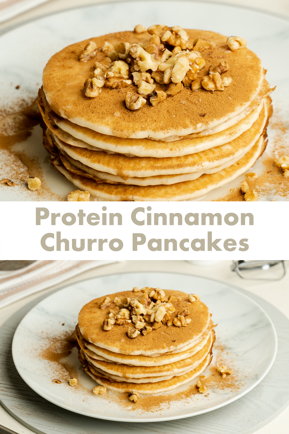 Vegan Protein Cinnamon Pancakes-EHPlabs