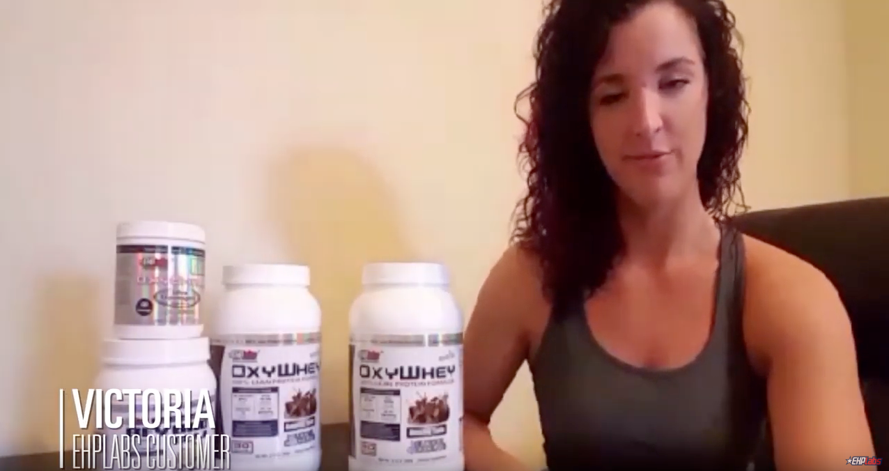 OxyWhey Testimonial by Victoria-EHPlabs