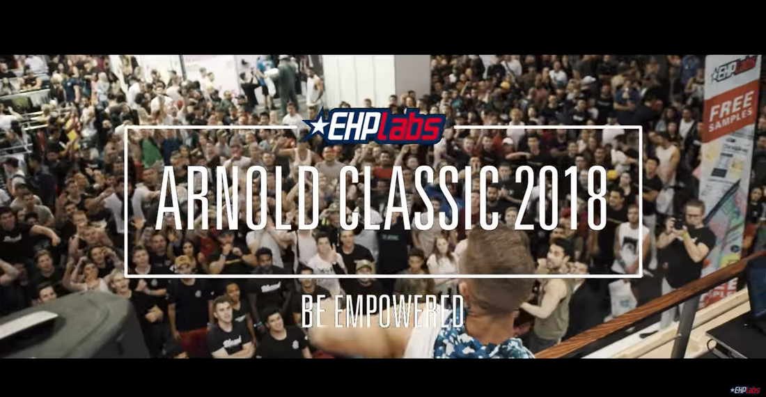 Arnold Schwarzenegger Takes Over Team EHP Booth At 2018 Arnolds Sports Festival-EHPlabs