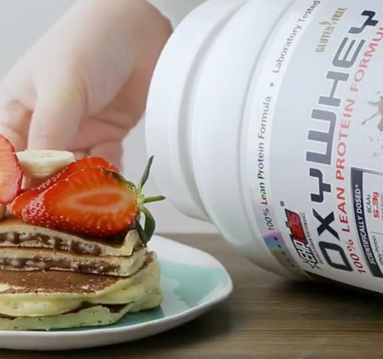 Cooking with OxyWhey | Chocolate Filled Pancakes-EHPlabs