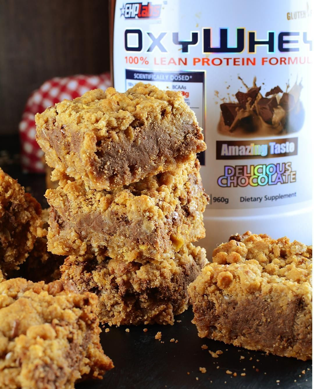 Choc Peanut Butter Protein Brownies-EHPlabs