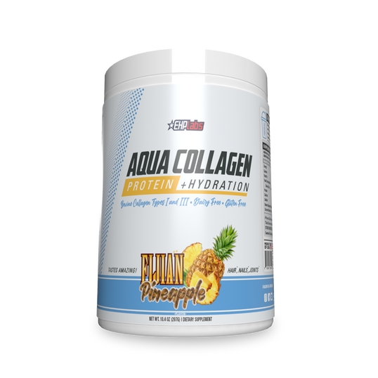 Aqua Collagen Protein + Hydration - 24 Serves | Fijian Pineapple
