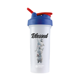 Blue Shaker Bottle