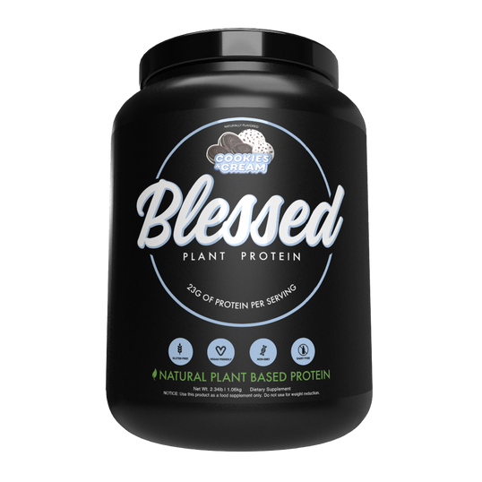 Blessed Plant-Based Protein - 30 Serves - 30 Serves | Cookies & Cream