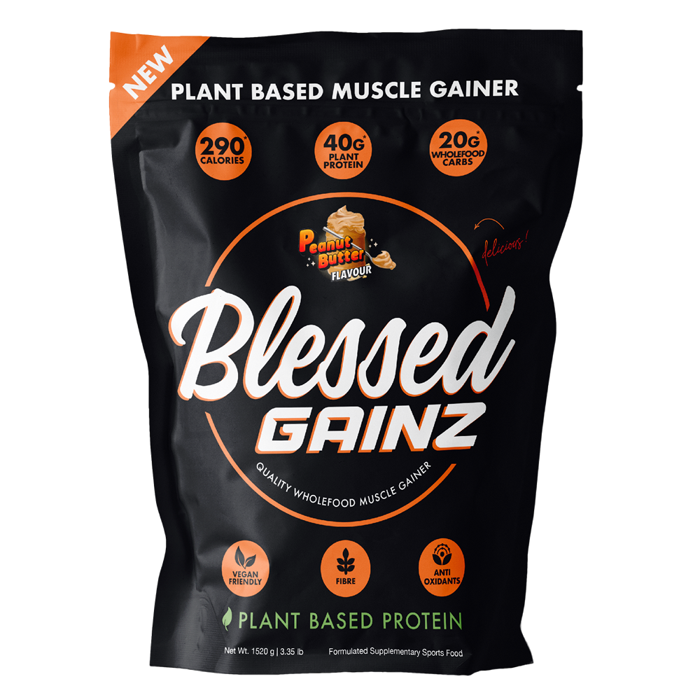 Blessed Gainz Plant Based Muscle Gainer - Peanut Butter
