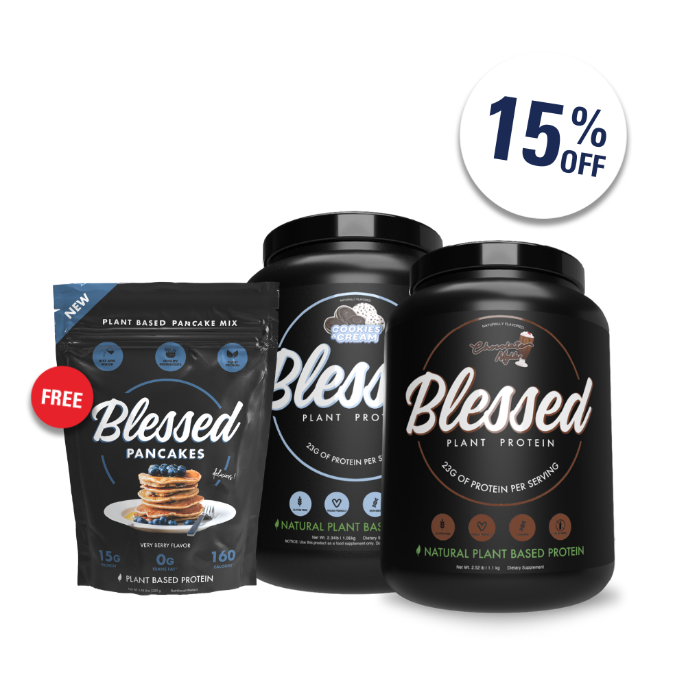 Buy Blessed Protein Pancakes Bundle by EHPlabs online - EHPlabs