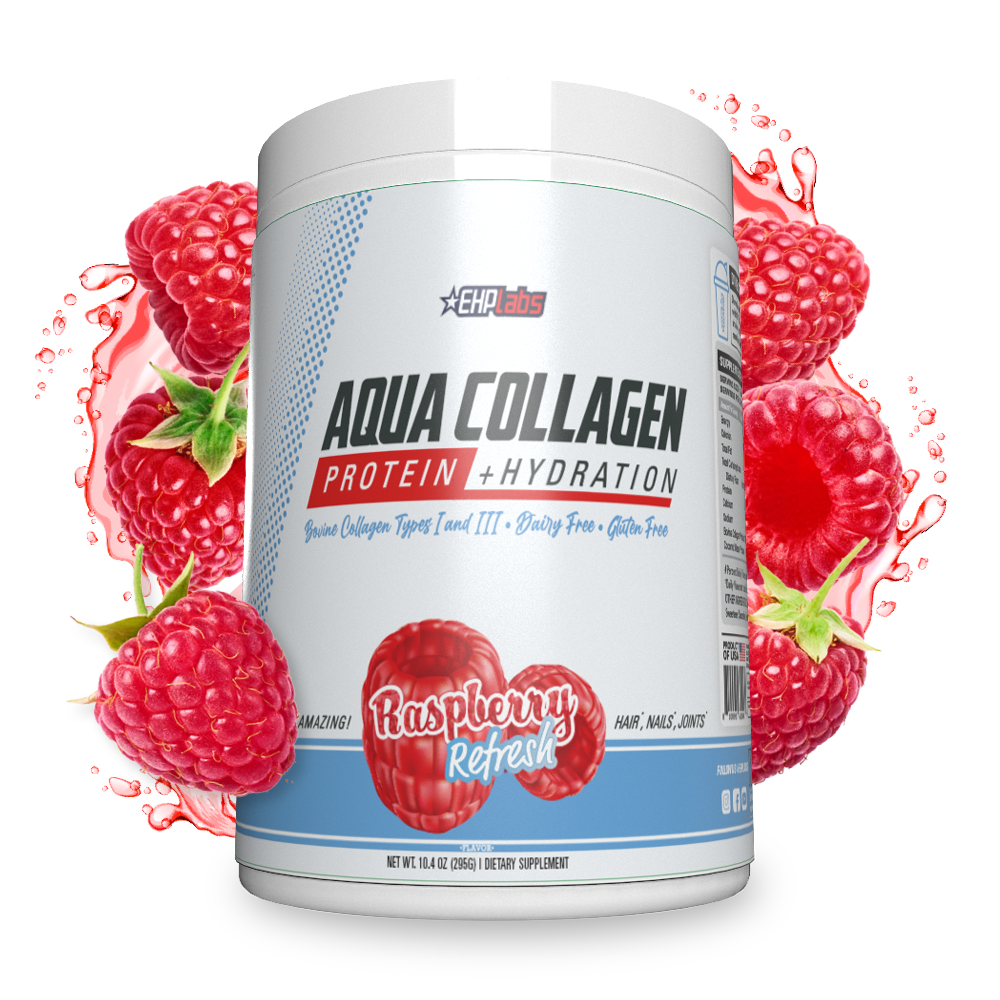 Aqua Collagen Protein + Hydration - 24 Serves | Raspberry Refresh