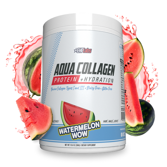 Aqua Collagen Protein + Hydration - 24 Serves | Watermelon Wow
