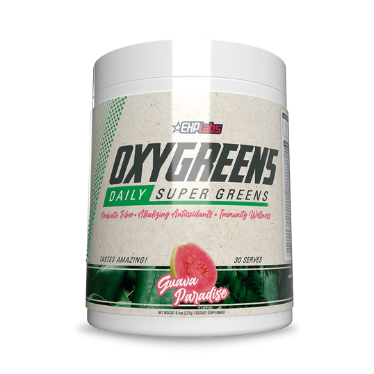 OxyGreens - Daily Super Greens Powder - 30 Serves | Guava Paradise