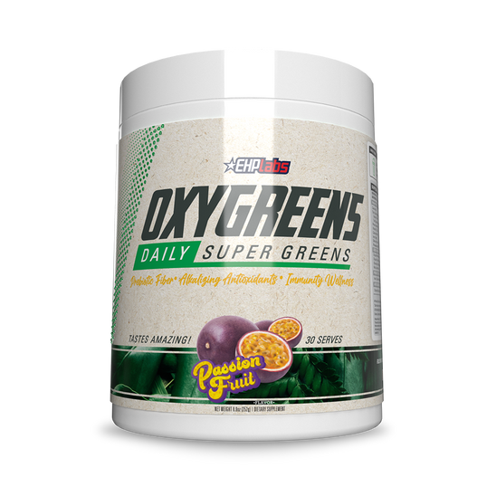 OxyGreens - Daily Super Greens Powder - 30 Serves | Passionfruit