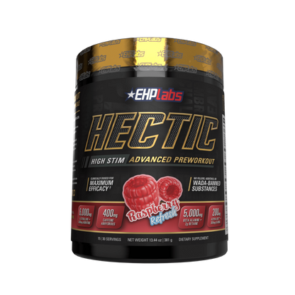 EHPlabs Hectic Pre Workout Raspberry Refresh