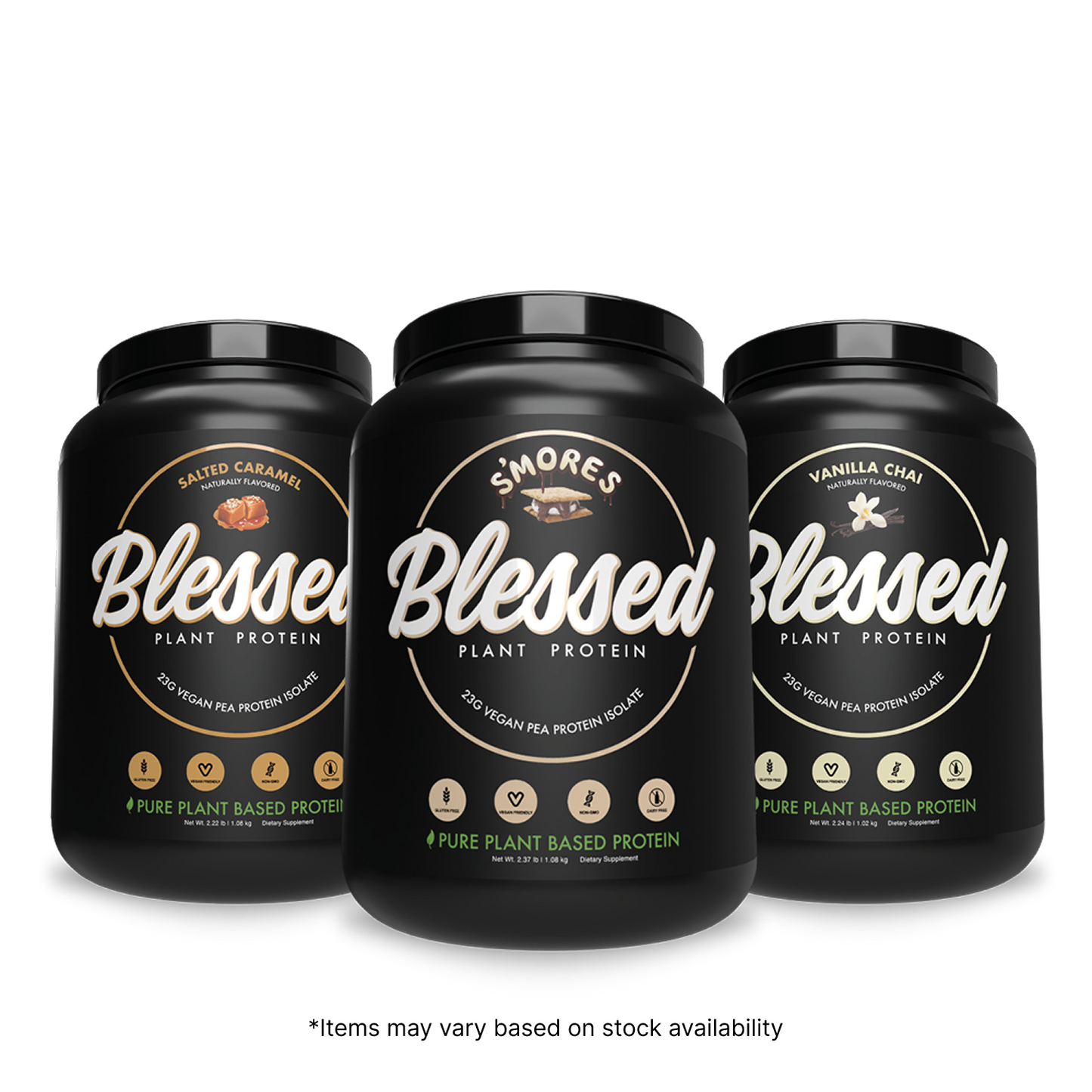 3-Pack Blessed Vegan Protein
