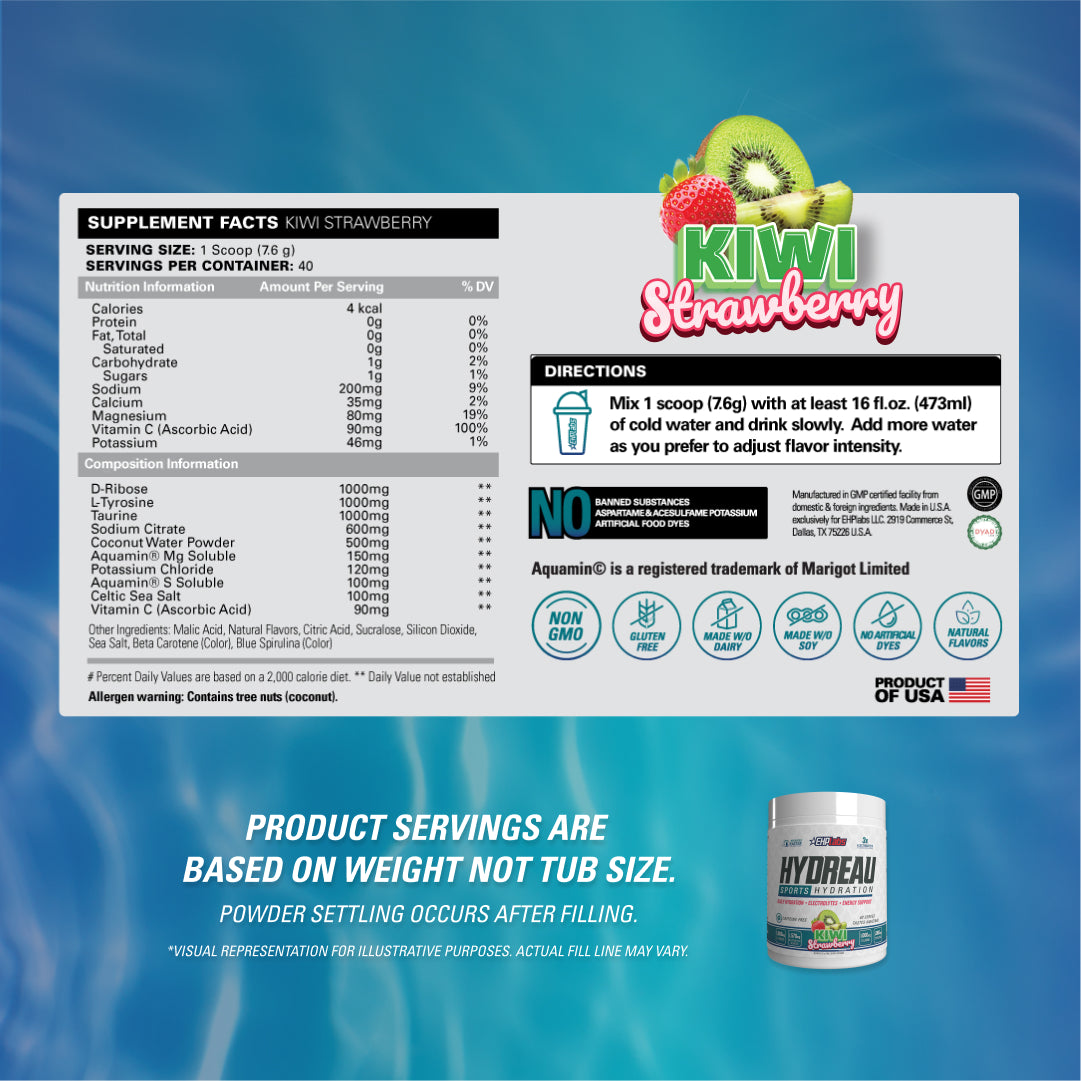 Buy Hydreau - Sports Hydration by EHPlabs online - EHPlabs