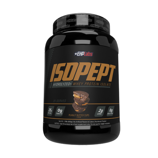 ISOPEPT Hydrolyzed Whey Protein - 25 Serves | Peanut Butter Cups