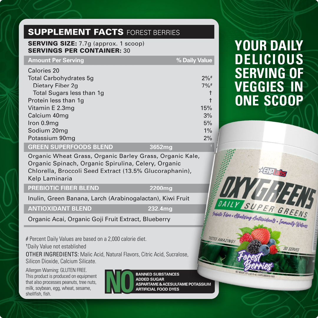 OxyGreens Daily Greens Powder