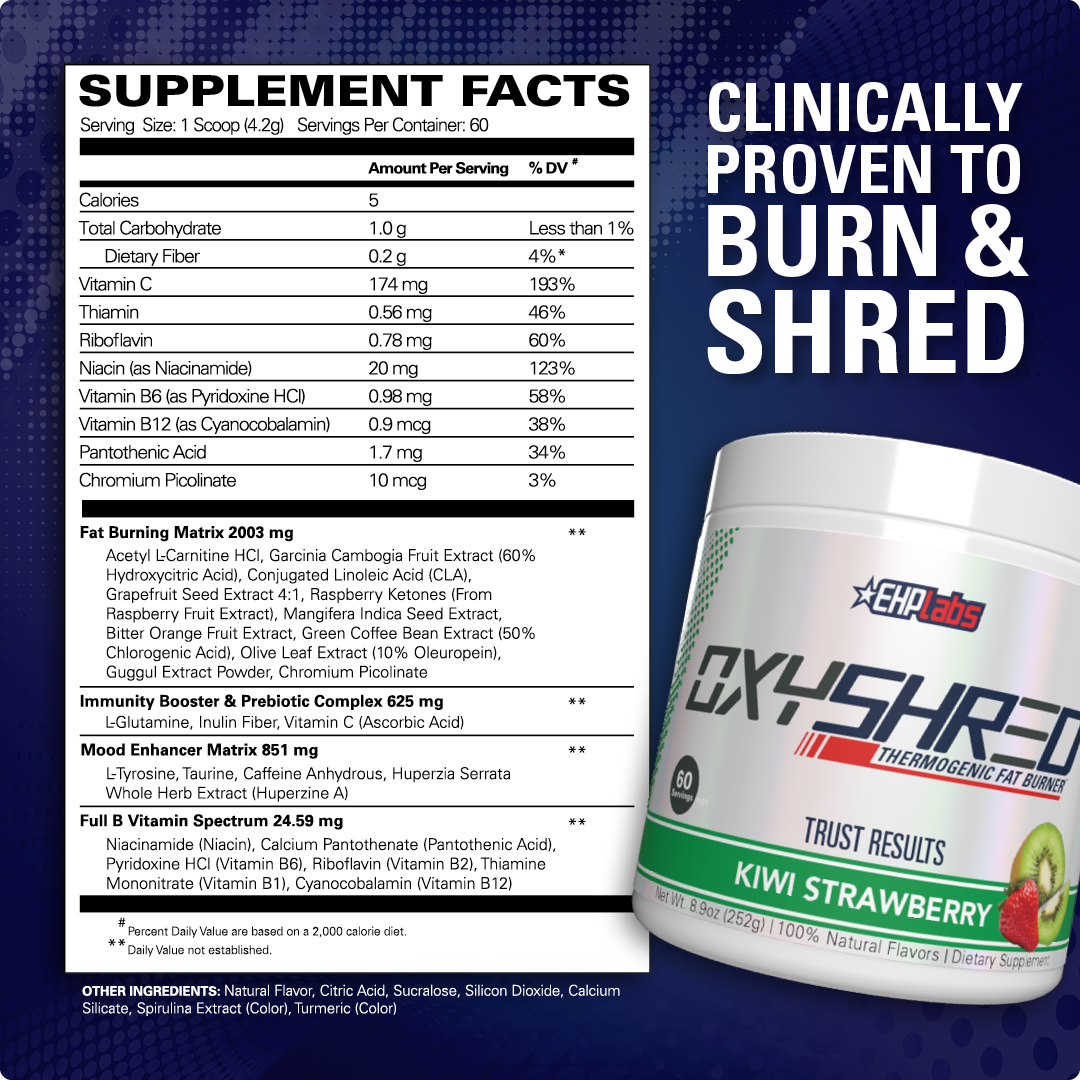 What is in OxyShred