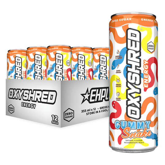 OxyShred Energy Drink RTD (12-Pack) Ghostbusters™ Proton Plasma flavor