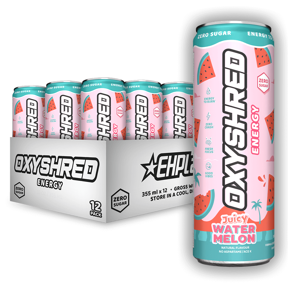 OxyShred Energy Drink RTD (12-Pack) Bahama Breeze flavor