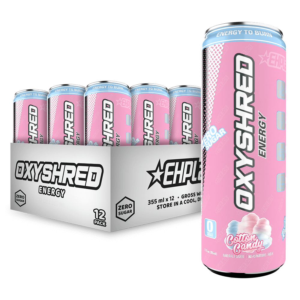 OxyShred Energy Drink RTD (12-Pack) Passionfruit flavor