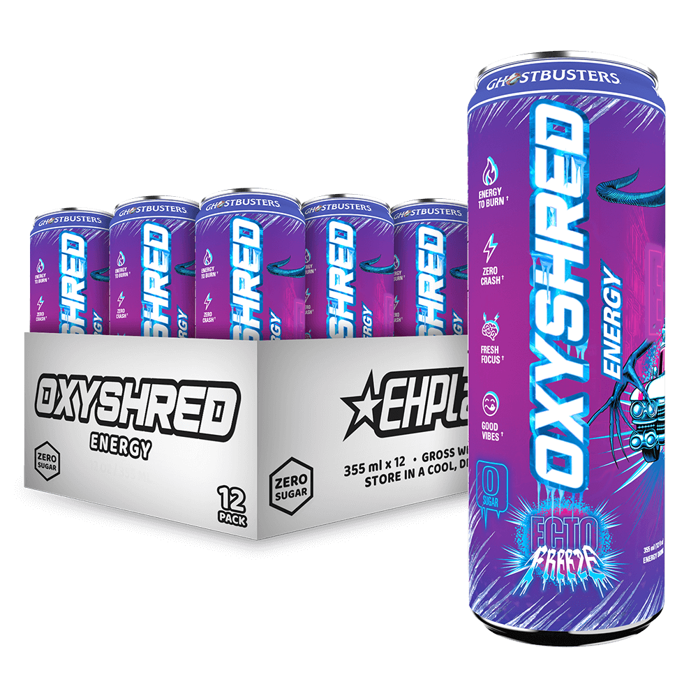 OxyShred Energy Drink RTD (12-Pack) Ghostbusters™ Slimer flavor