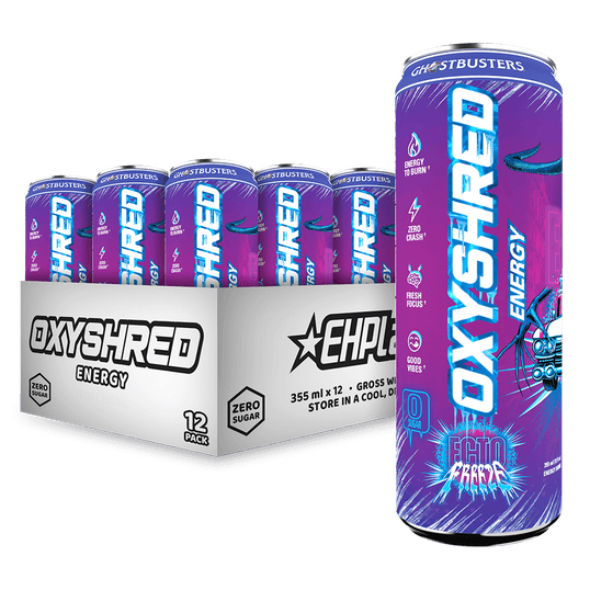 OxyShred Energy Drink RTD- 12-Pack | Ghostbusters™ Ecto Freeze