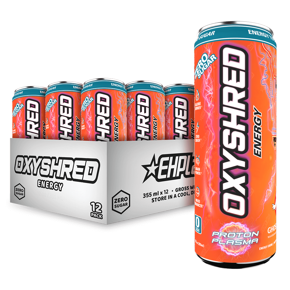 OxyShred Energy Drink RTD- 12-Pack | Ghostbusters™ Proton Plasma