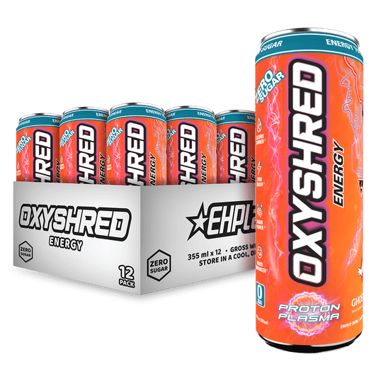 OxyShred Energy Drink RTD- 12-Pack | Ghostbusters™ Proton Plasma