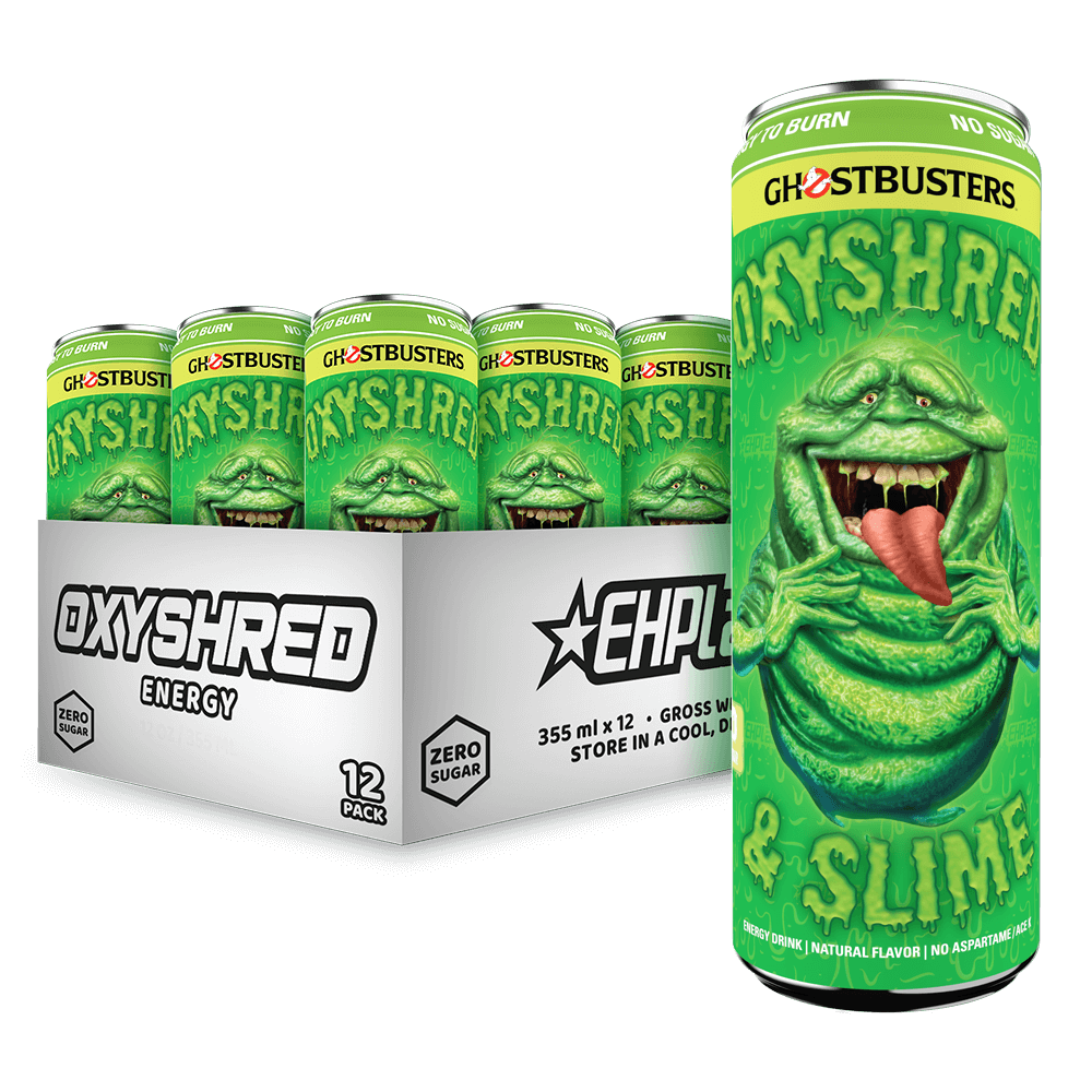 OxyShred Energy Drink RTD- 12-Pack | Ghostbusters™ Slimer