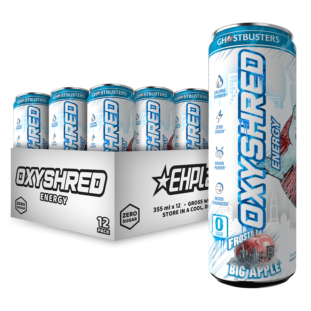 OxyShred Energy Drink RTD (12-Pack) Kiwi Strawberry flavor