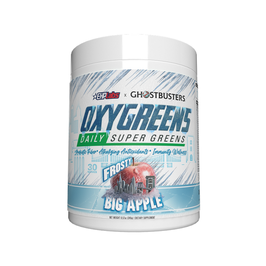 OxyGreens - Daily Super Greens Powder - 30 Serves | Ghostbusters™ Frosty Big Apple