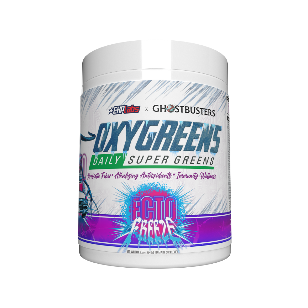 OxyGreens - Daily Super Greens Powder - 30 Serves | Ghostbusters™ Ecto Freeze (Grape)
