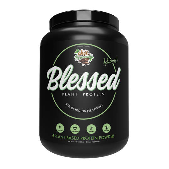 Blessed Plant-Based Protein - 30 Serves - 30 Serves | Choc Peppermint