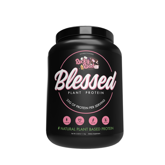Blessed Plant-Based Protein - 30 Serves - 30 Serves | Rocky Road