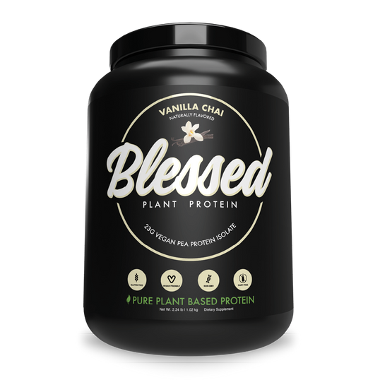Blessed Plant-Based Protein - 30 Serves - 30 Serves | Vanilla Chai
