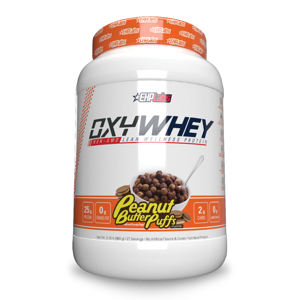 OxyWhey Lean Whey Protein - 25 Serves | Peanut Butter Puffs