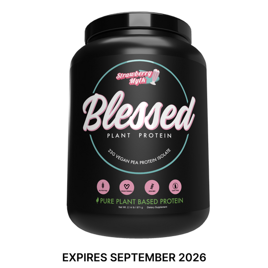 Blessed Plant-Based Protein - 30 Serves - Strawberry Mylk