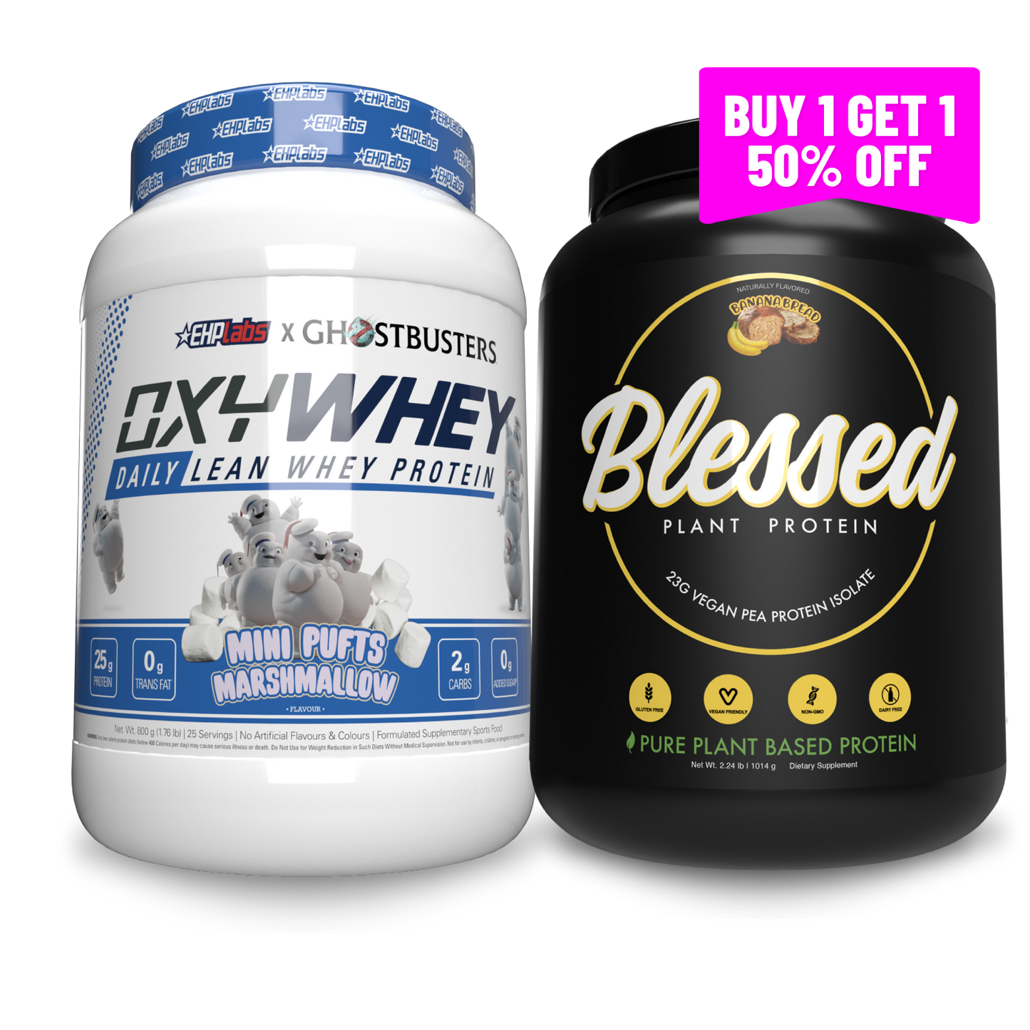 Protein Buy One, Get One 50% OFF