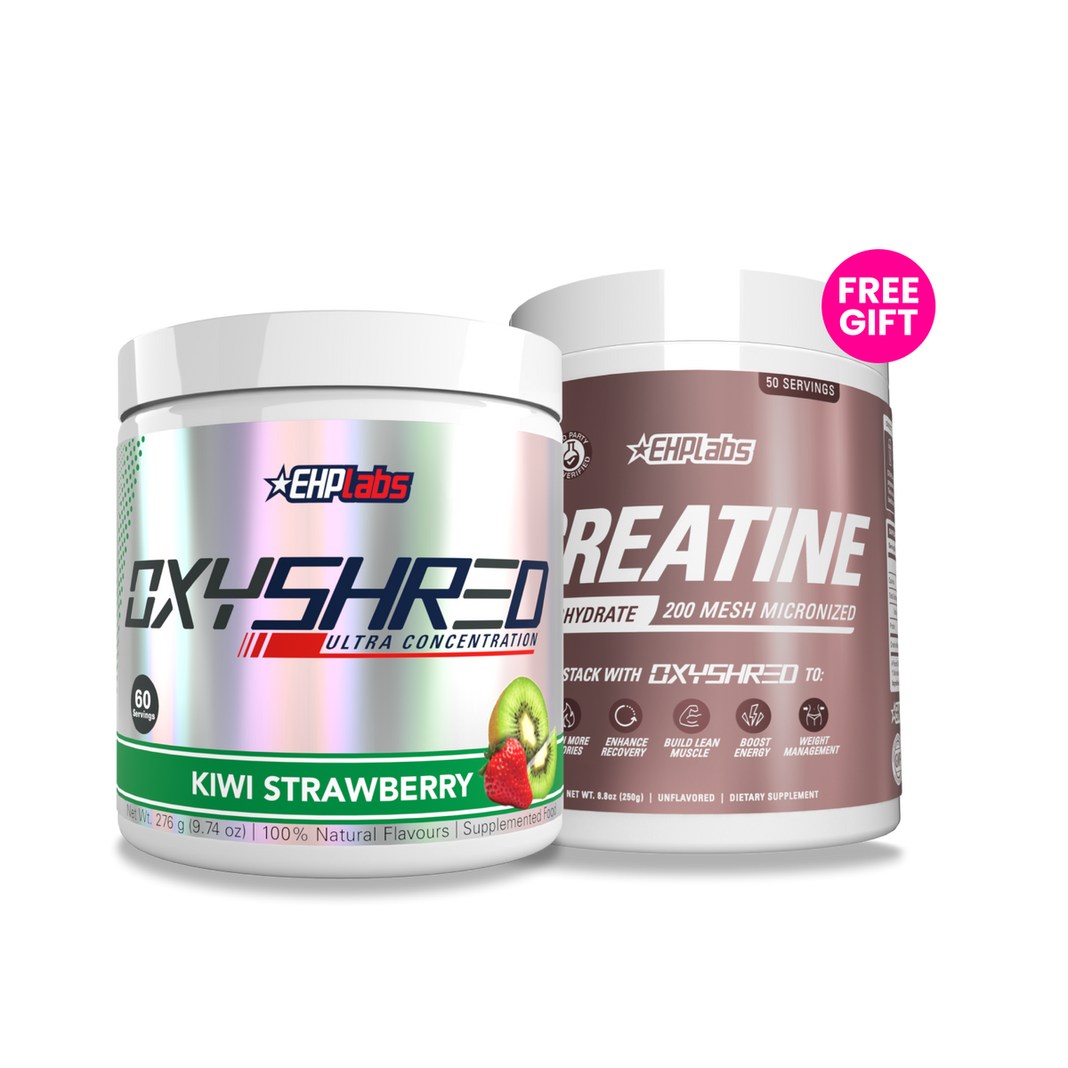 Buy OxyShred, Get FREE Creatine