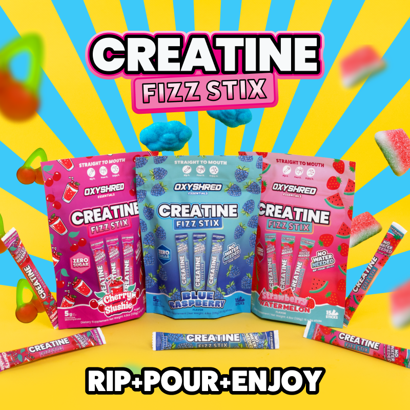 OxyShred Creatine Fizz Stix