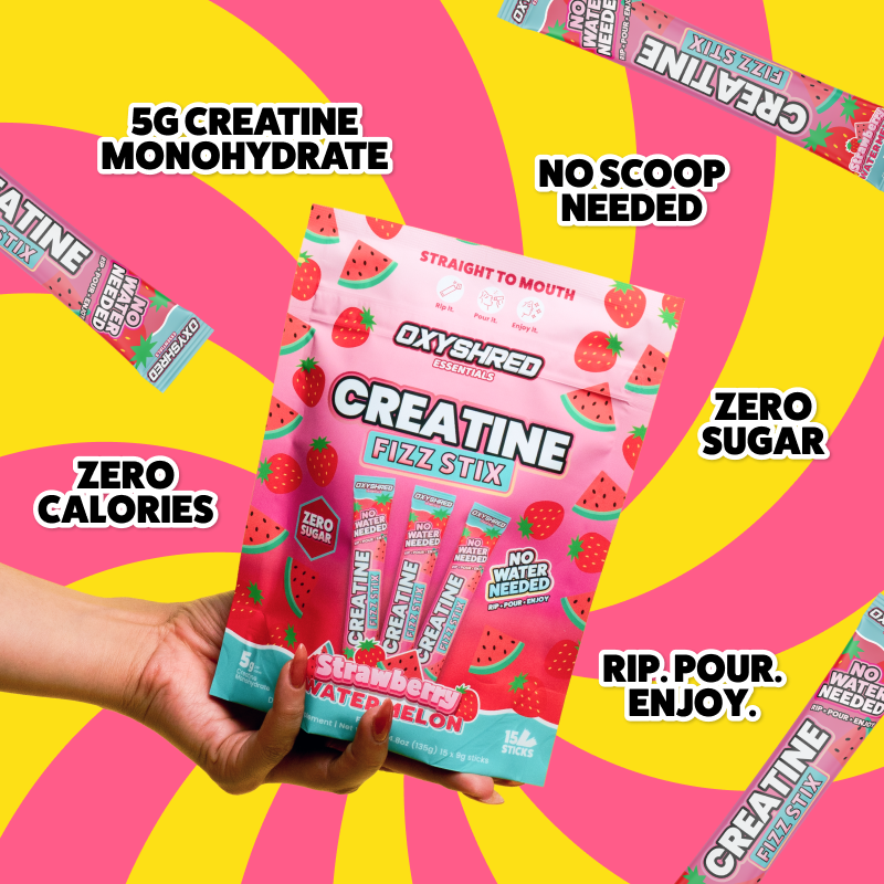OxyShred Creatine Fizz Stix