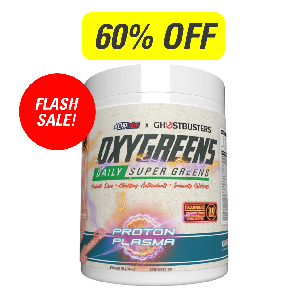 OxyGreens - Daily Super Greens Powder - Ghostbusters™ Proton Plasma (Tangerine)