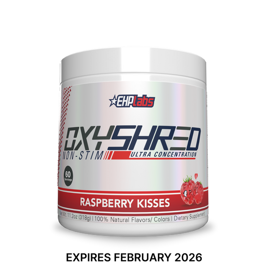 OxyShred NonStim Raspberry Kisses