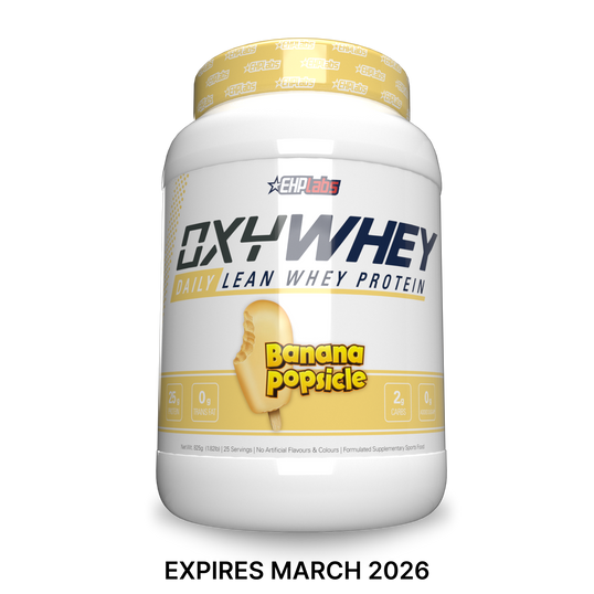 OxyWhey Lean Whey Protein Banana Popsicle
